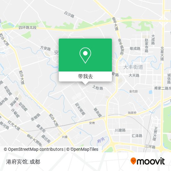 港府宾馆地图
