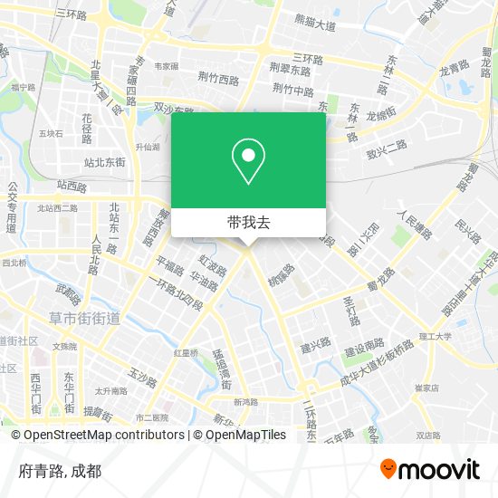府青路地图
