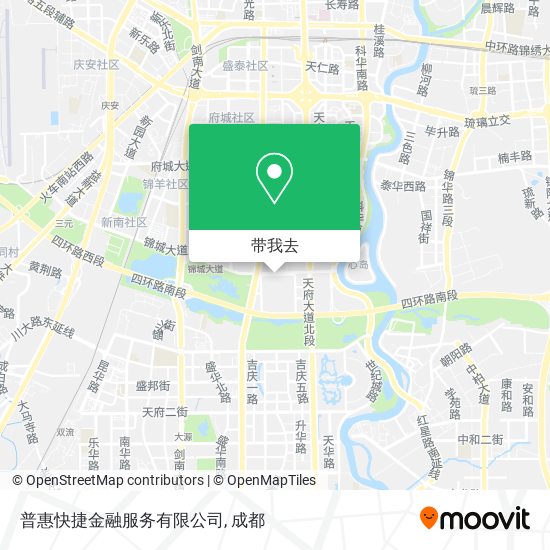 普惠快捷金融服务有限公司地图