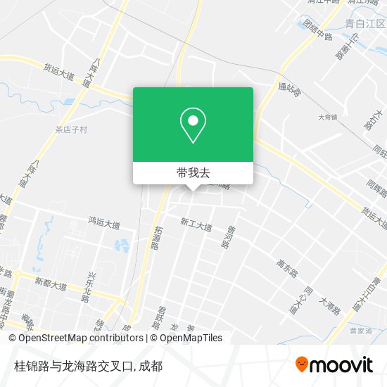 桂锦路与龙海路交叉口地图