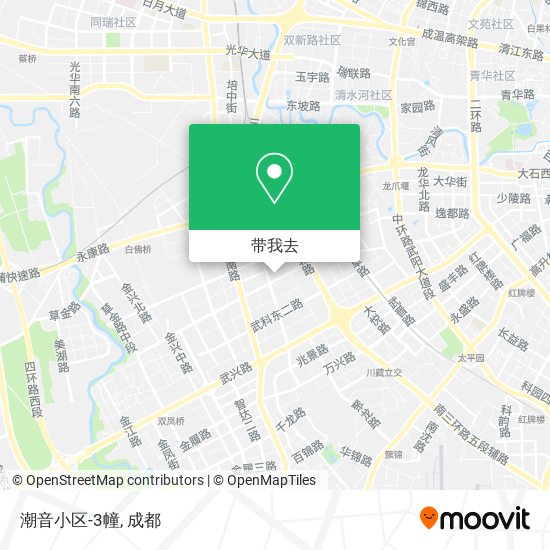 潮音小区-3幢地图