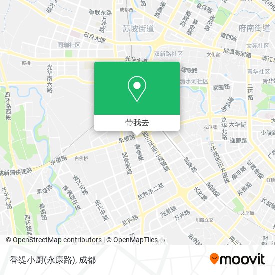 香缇小厨(永康路)地图