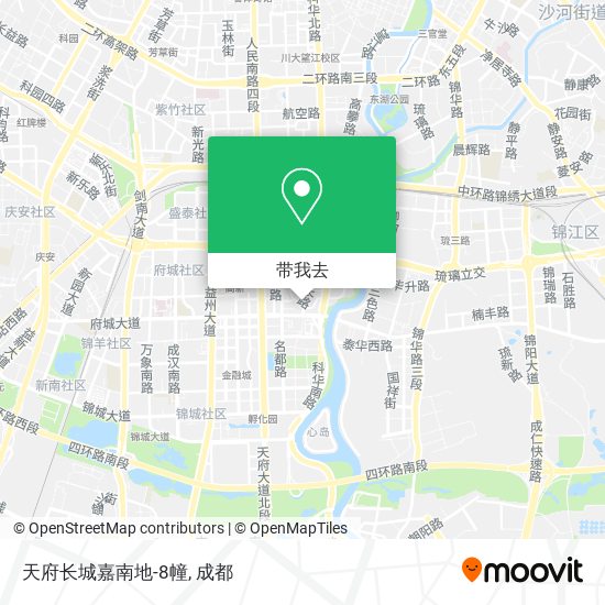 天府长城嘉南地-8幢地图