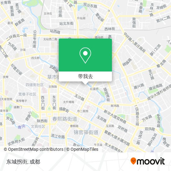 东城拐街地图