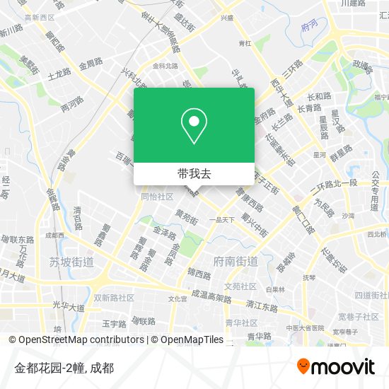 金都花园-2幢地图