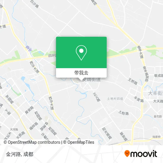 金河路地图
