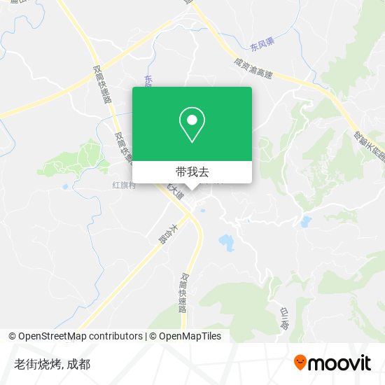 老街烧烤地图