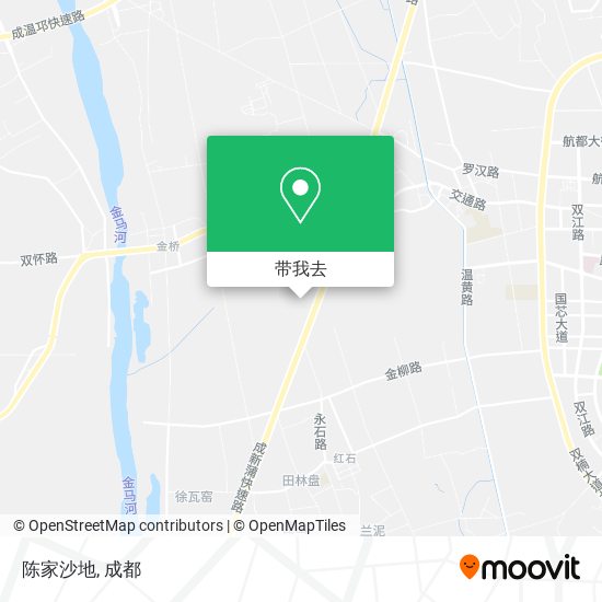 陈家沙地地图