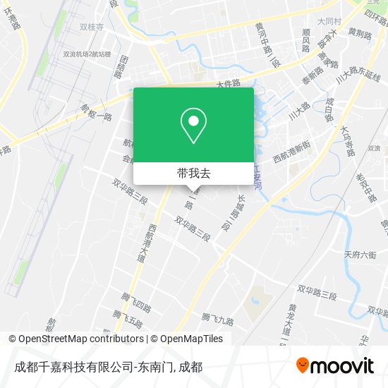 成都千嘉科技有限公司-东南门地图