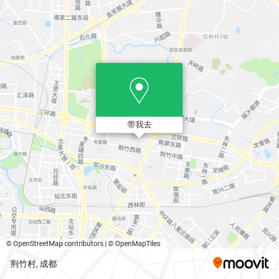 荆竹村地图