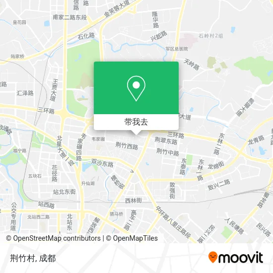 荆竹村地图