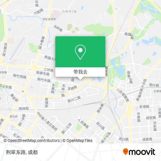 荆翠东路地图
