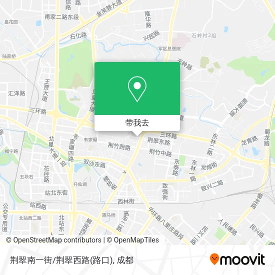 荆翠南一街/荆翠西路(路口)地图
