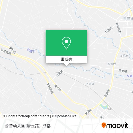 蓓蕾幼儿园(唐玉路)地图