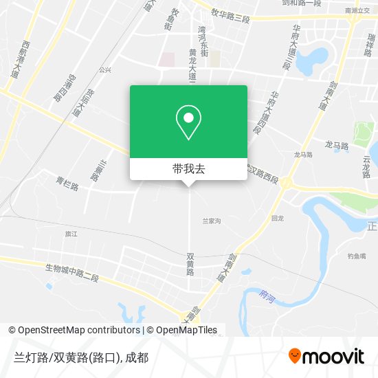 兰灯路/双黄路(路口)地图