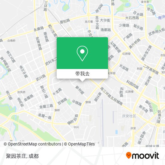 聚园茶庄地图
