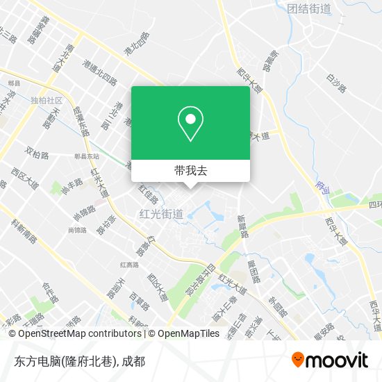 东方电脑(隆府北巷)地图