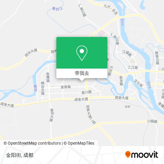 金阳街地图
