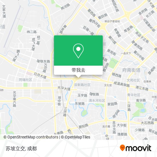 苏坡立交地图