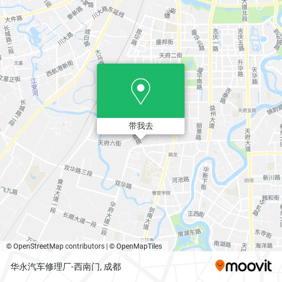 华永汽车修理厂-西南门地图