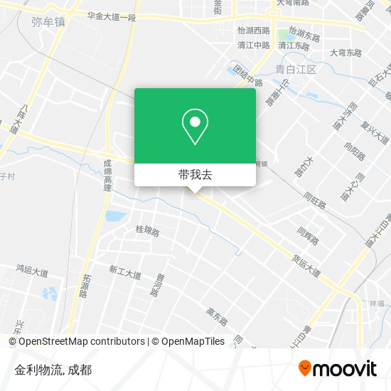 金利物流地图