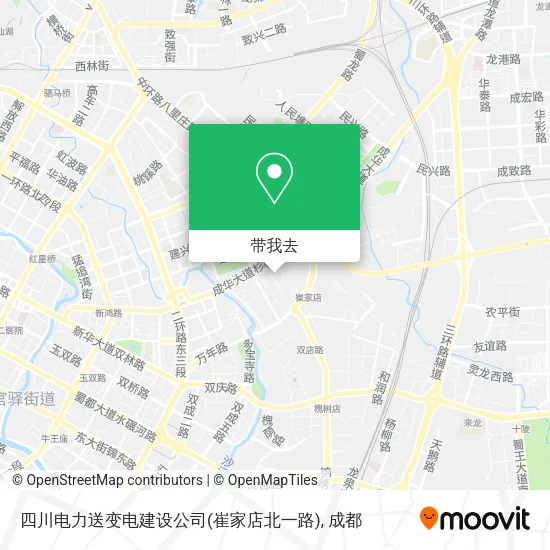 四川电力送变电建设公司(崔家店北一路)地图