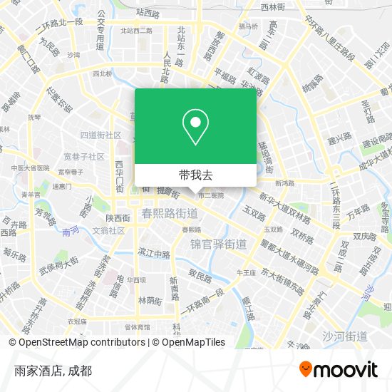 雨家酒店地图
