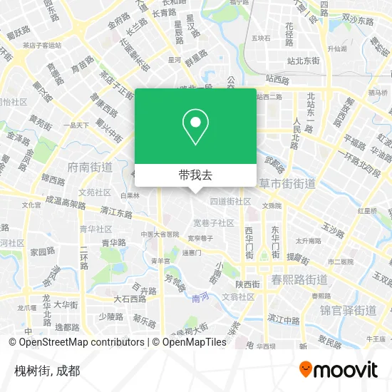槐树街地图
