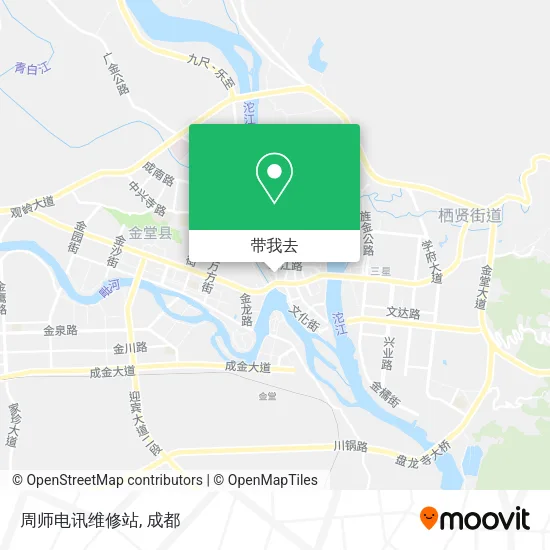 周师电讯维修站地图