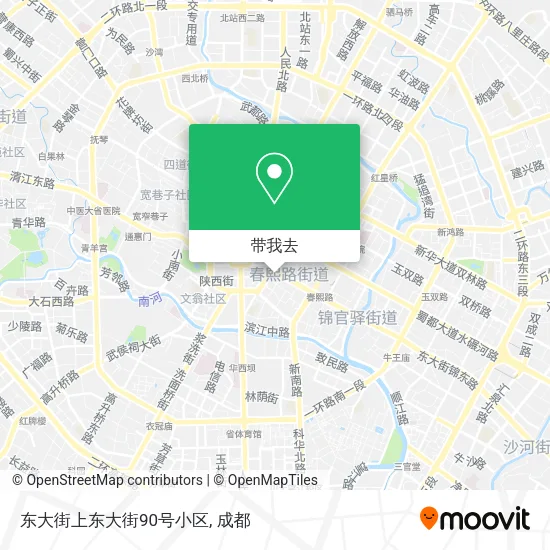 东大街上东大街90号小区地图