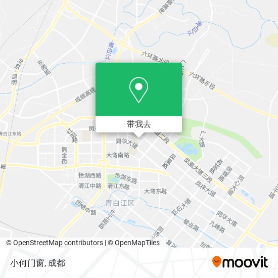 小何门窗地图