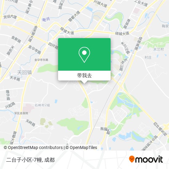二台子小区-7幢地图