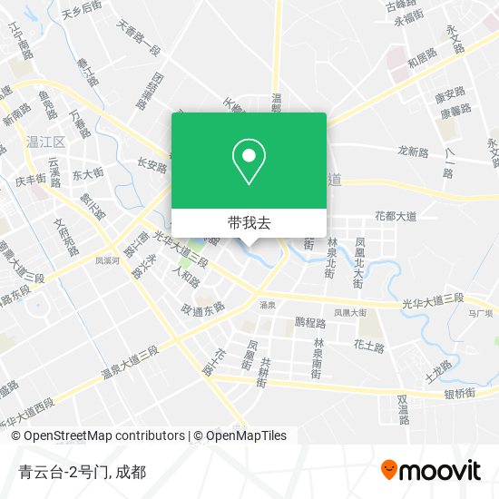 青云台-2号门地图
