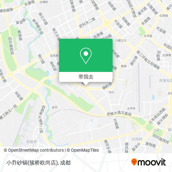 小乔砂锅(簇桥欧尚店)地图