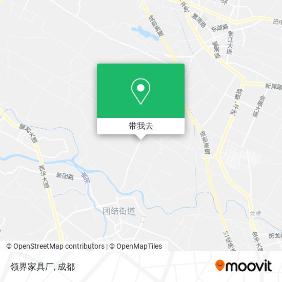 领界家具厂地图