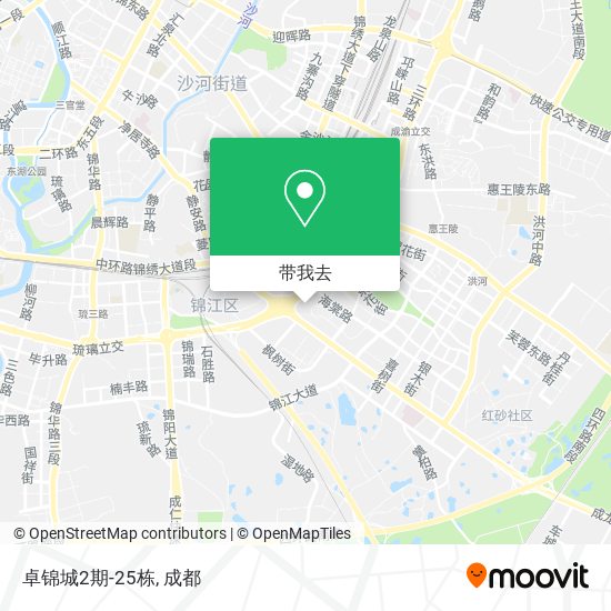 卓锦城2期-25栋地图
