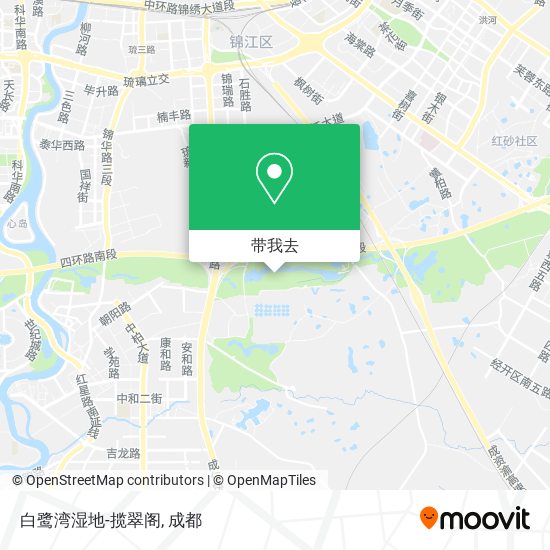 白鹭湾湿地-揽翠阁地图