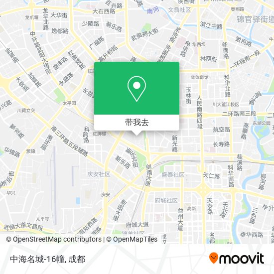 中海名城-16幢地图