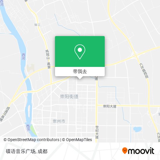 碟语音乐广场地图