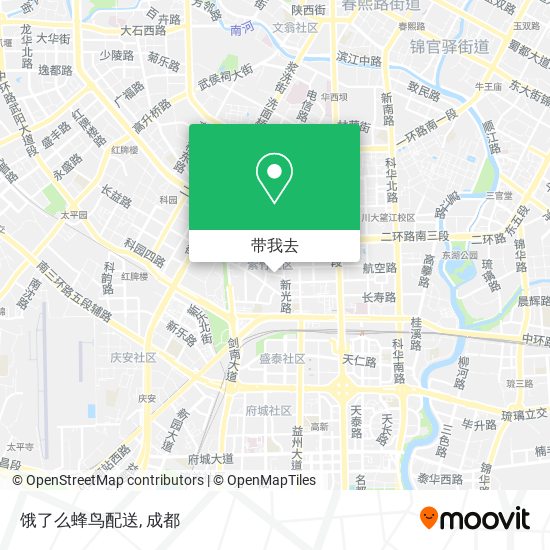 饿了么蜂鸟配送地图