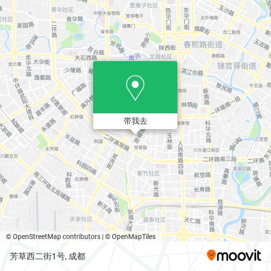 芳草西二街1号地图