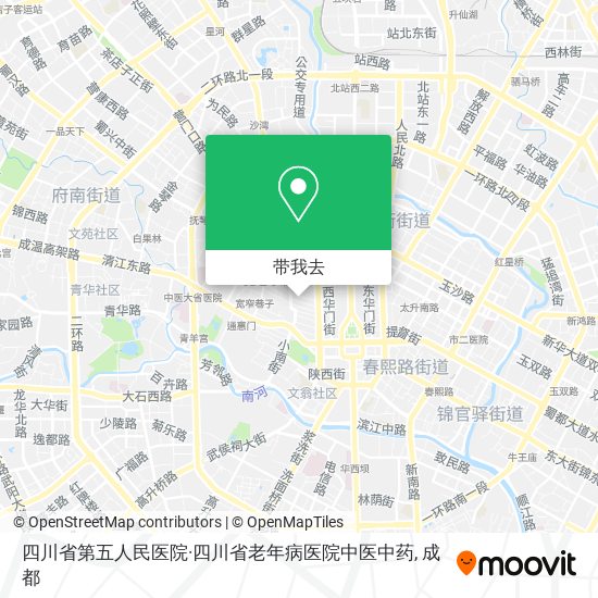 四川省第五人民医院·四川省老年病医院中医中药地图