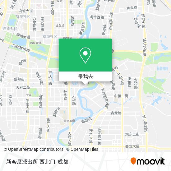 新会展派出所-西北门地图