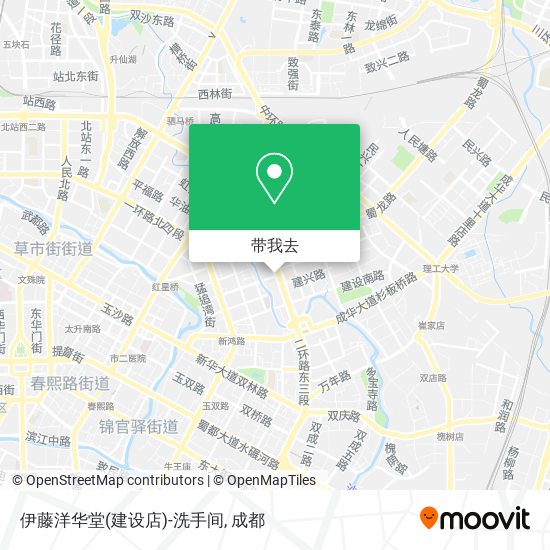 伊藤洋华堂(建设店)-洗手间地图