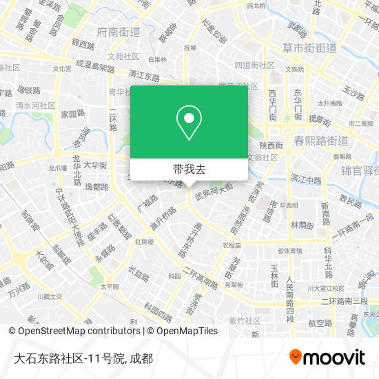 大石东路社区-11号院地图