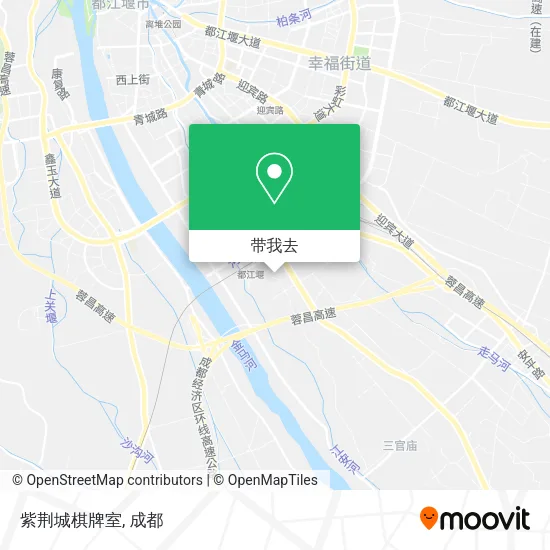 紫荆城棋牌室地图