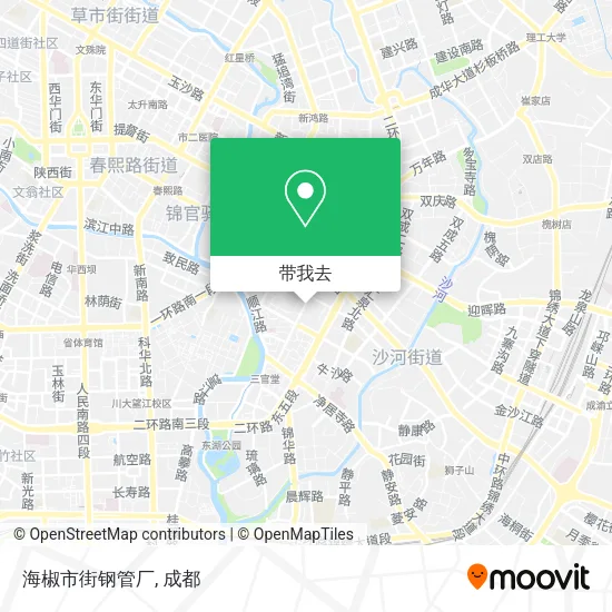 海椒市街钢管厂地图