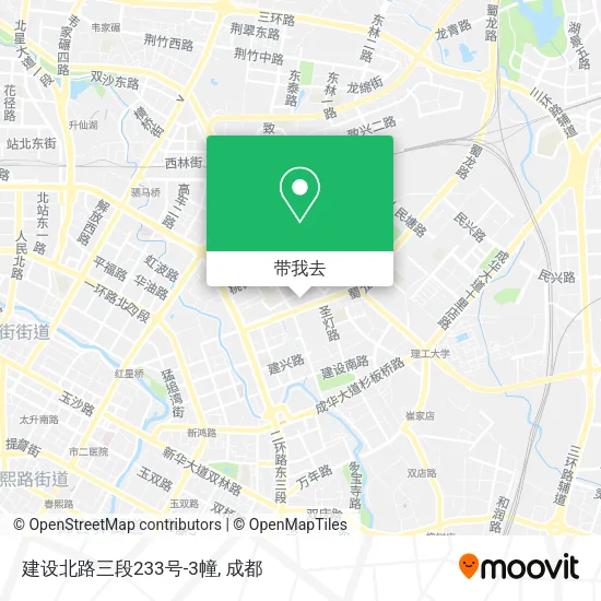 建设北路三段233号-3幢地图
