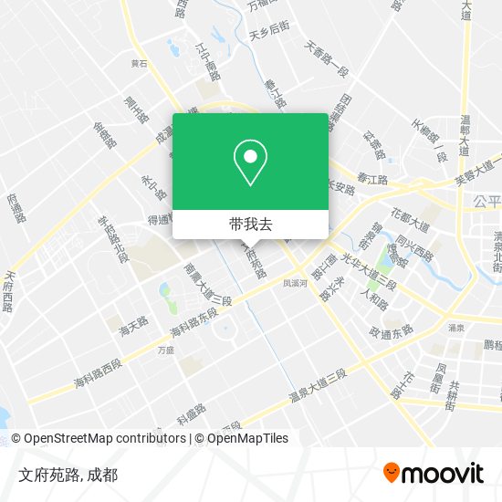 文府苑路地图