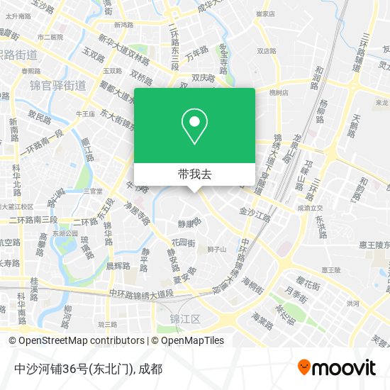 中沙河铺36号(东北门)地图